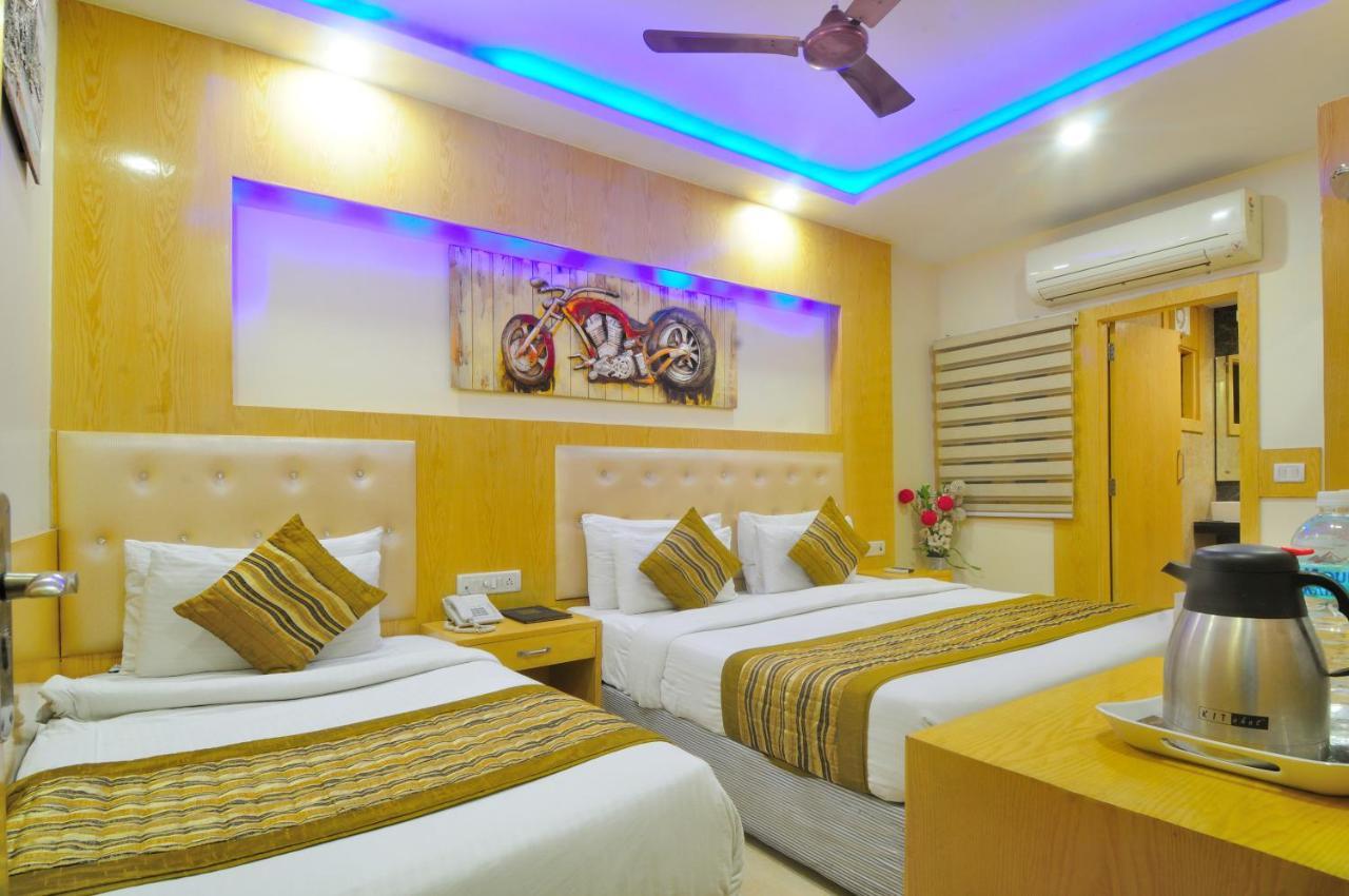 Hotel Prince Palace Deluxe - Paharganj - New Delhi Exteriör bild