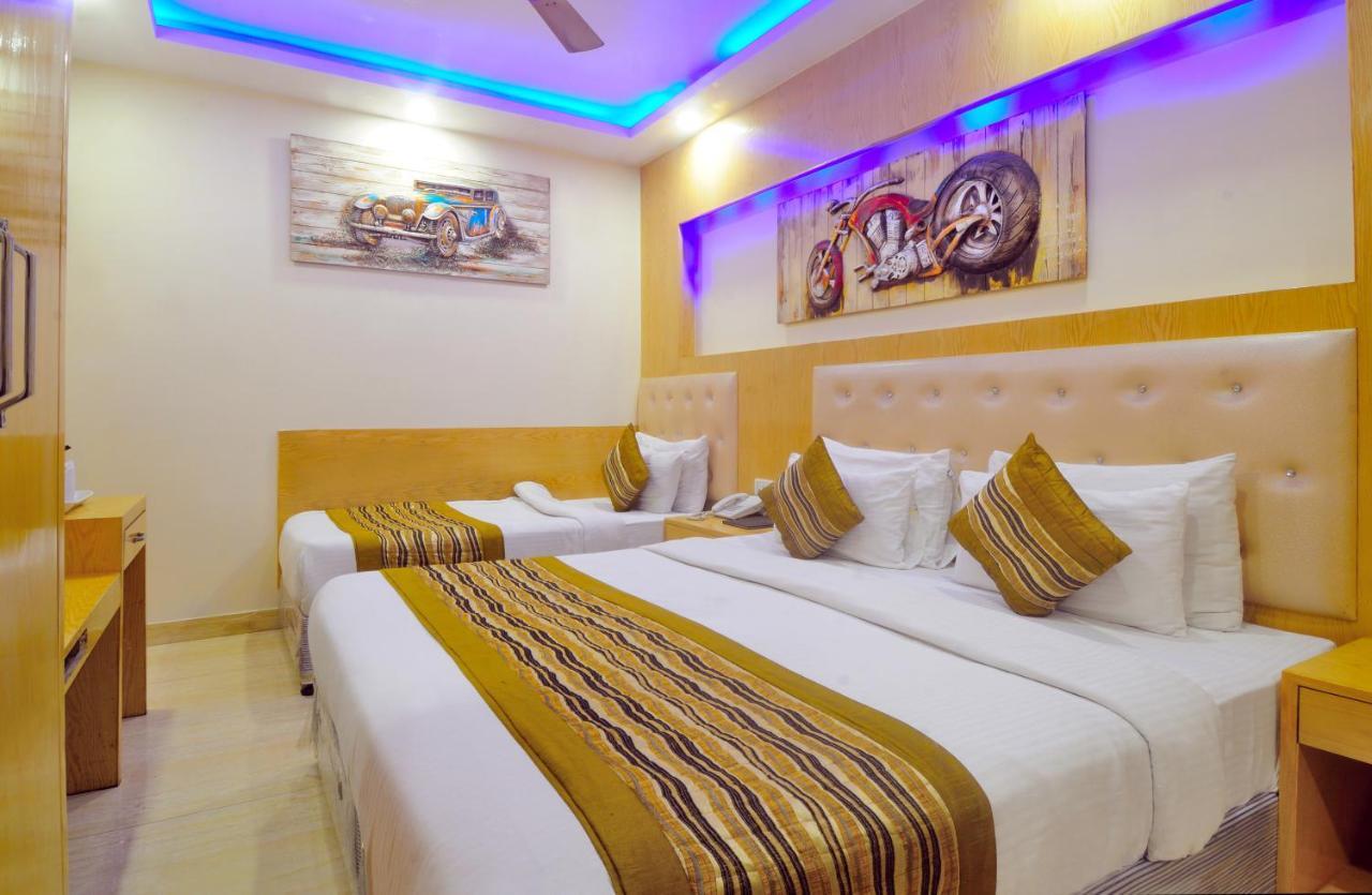 Hotel Prince Palace Deluxe - Paharganj - New Delhi Exteriör bild